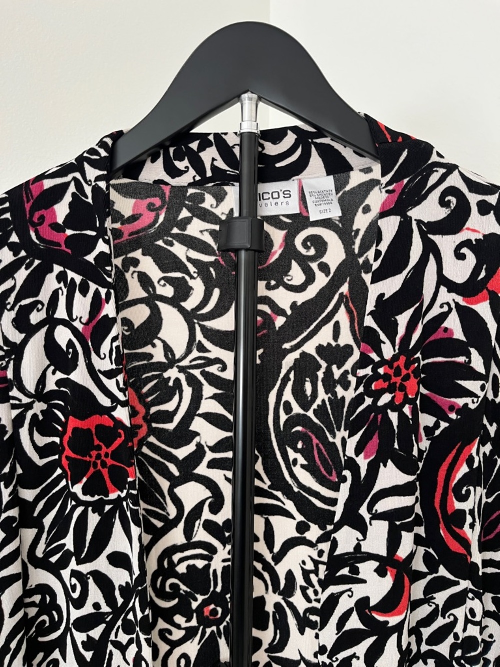 ✈️ Chico’s Travelers Jacket/Cardigan 🖤 Luxe Travel Chic + Effortless Style - Picture 3 of 14